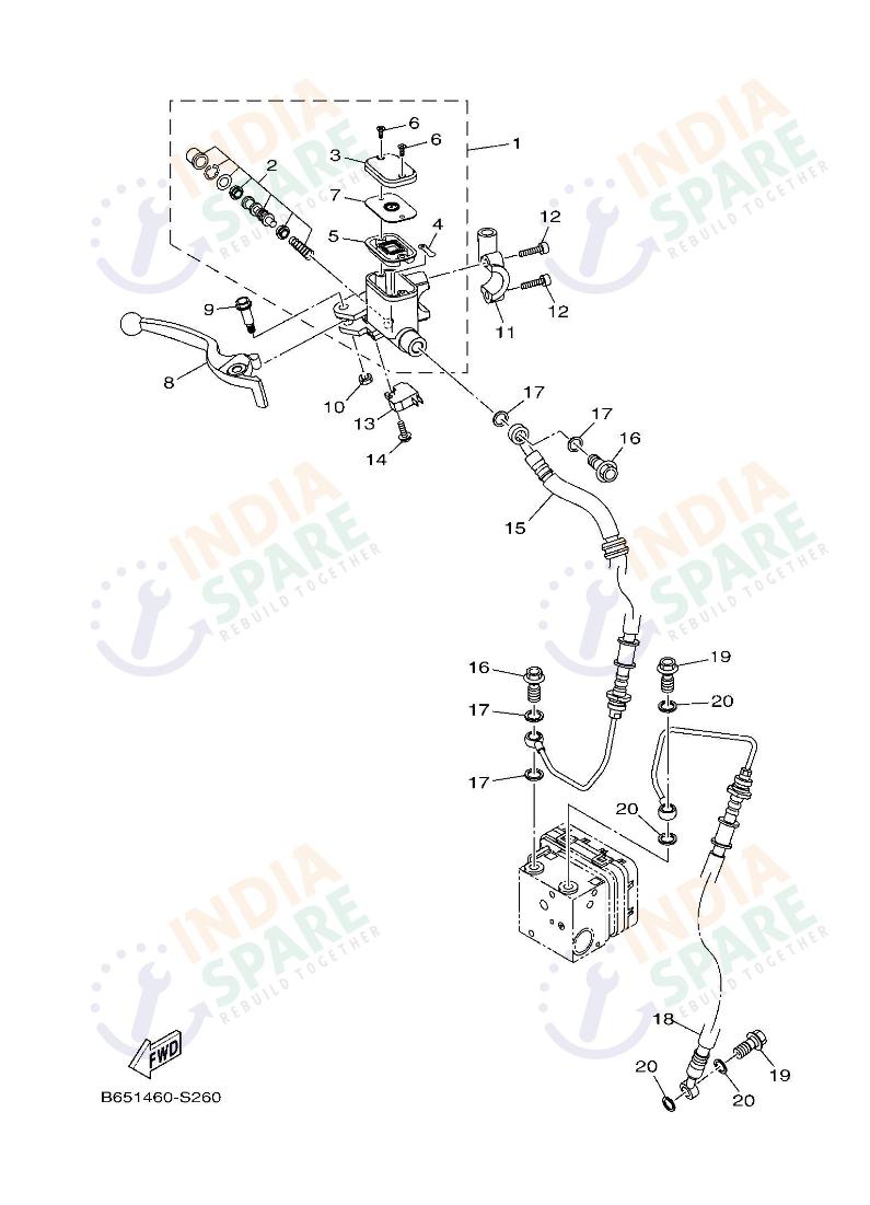 FRONT MASTER CYLINDER